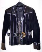 Jas Zwart Wit Goud Prestige M 38 40 ( Jool ), Maat 38/40 (M), Verzenden, Zwart, Prestige