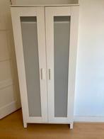 Witte Kledingkast, Huis en Inrichting, Kasten | Kledingkasten, Ophalen, Kunststof, Gebruikt, 50 tot 100 cm