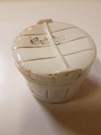 Boterkuip porselein met Butter, Ophalen of Verzenden