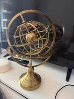 Decoratieve Wereldbol van Metaal, Ophalen of Verzenden, Zo goed als nieuw