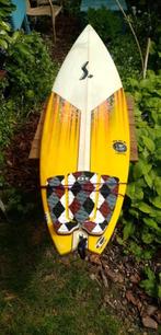 Super toffe golfsurfplank, 5'11, met Tas, Shortboard, Gebruikt, Met koord, Ophalen