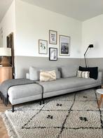 Design on Stock, Aikon Lounge 4-zits bank met poef, Ophalen, 250 tot 300 cm, Japandi, Scandinavisch, Zo goed als nieuw