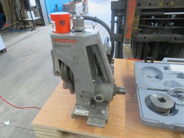 RIDGID 918 rolgroefmachine machinale aandrijving, Doe-het-zelf en Verbouw, Gereedschap | Overige machines, Gebruikt, Ophalen of Verzenden