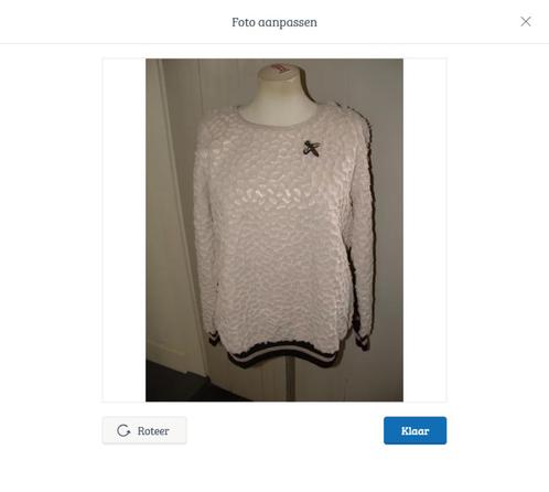 Rabe trui maat 38-40 contrasterende bloemenprint achterkant, Kleding | Dames, Truien en Vesten, Zo goed als nieuw, Maat 38/40 (M)