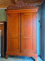 Originele biedermeier linnenkast kledingkast, Antiek en Kunst, Ophalen of Verzenden
