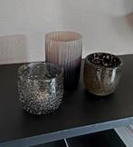 Windlichten mooi in ieder interieur., Huis en Inrichting, Ophalen of Verzenden, Zo goed als nieuw, Overige materialen, Minder dan 25 cm