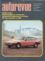 Autorevue 21 1976 : Simca Matra Bagheera - BMW 320 - Alfa, Gelezen, Autorevue, Ophalen of Verzenden, Algemeen