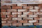 Oude bezande vormbak steen rood 18.5 x 5 13M2 uniek formaat, Ophalen of Verzenden, Gebruikt, Bakstenen