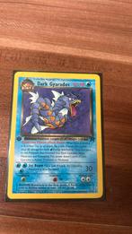 1st edition dark Gyarados 25/82, Hobby en Vrije tijd, Verzamelkaartspellen | Pokémon, Ophalen of Verzenden, Zo goed als nieuw