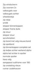 zip en andere scooter onderdelen., Ophalen of Verzenden, Overige typen
