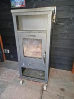 Houtkachel met speksteen stookklaar, Ophalen, Hout, Houtkachel