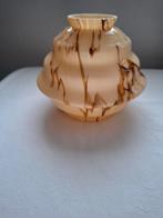 Artdeco gemarmerd glazen lampenkap, Antiek en Kunst, Antiek | Lampen, Ophalen of Verzenden