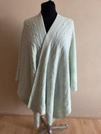 Berry Tielens Poncho100% cashmere kleur munt nieuw140x120 cm, Kleding | Dames, Verzenden, Nieuw, Maat 46/48 (XL) of groter, Overige kleuren