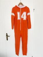 Oranje Pak Jumpsuit 100% Katoen (S) - 75 € 15,-, Oranje, Ophalen of Verzenden, Zo goed als nieuw, Maat 36 (S)