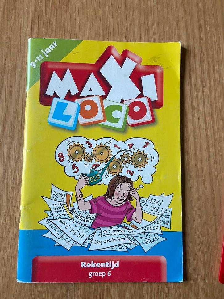 Maxi Loco Rekenen Groep 6, Kinderen en Baby's, Speelgoed | Educatief en Creatief, Zo goed als nieuw, Ophalen of Verzenden