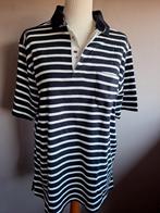 Nieuwe zwart/wit gestreepte polo top van Claudio Campione, L, Kleding | Dames, Tops, Overige kleuren, Maat 42/44 (L), Nieuw, Ophalen of Verzenden