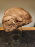 Vintage Nerts Bontmuts - Bijzonder Model, Ophalen of Verzenden, Gedragen, Hoed