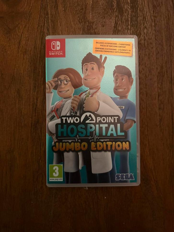 Two Point Hospital Jumbo Edition - Nintendo Switch, Spelcomputers en Games, Games | Nintendo Switch, Zo goed als nieuw, Simulatie