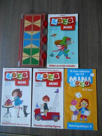 Mini loco blokjesdoos met 4 boekjes miniloco beschikbaar voor biedingen