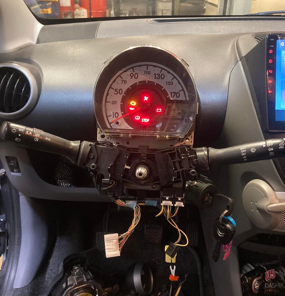 Citroen c1 peugeot 107 toyota aygo knipperlicht hendel, Auto-onderdelen, Dashboard en Schakelaars, Toyota, Nieuw, Ophalen of Verzenden