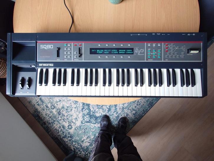 Ensoniq SQ-80  Master Keyboard Synth Sequencer, Muziek en Instrumenten, Synthesizers, Zo goed als nieuw, Overige aantallen, Overige merken