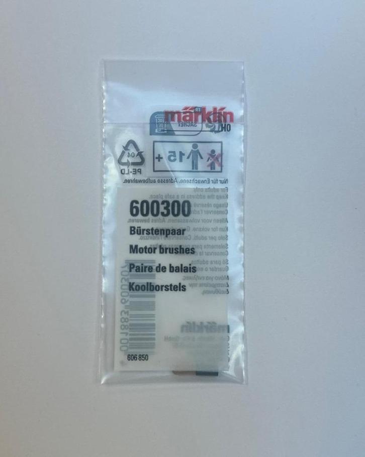 Marklin 600300 Koolborstels - Hoogwaardige Vervangingsset, Hobby en Vrije tijd, Modeltreinen | H0, Nieuw, Wagon, Wisselstroom