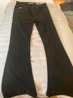 Lois flared jeans zwart maat 29 zgan, Maat 38/40 (M), Verzenden, Zwart, Zo goed als nieuw