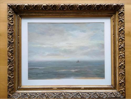 Karel Heyndrickx marine, Antiek en Kunst, Kunst | Schilderijen | Klassiek, Ophalen of Verzenden