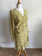 Seven Sisters: Nieuwe wikkeljurk met bloemen. Maat XL, Seven Sisters, Geel, Maat 46/48 (XL) of groter, Nieuw