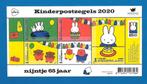 Kinderpostzegels 2020 - Nijntje 65 jaar (postzegelvel), Postzegels en Munten, Postzegels | Nederland, Verzenden, Na 1940, Postfris