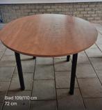 Tafel 110 doorsnede, Huis en Inrichting, Tafels | Eettafels, Ophalen, Gebruikt, Rond, 100 tot 150 cm