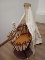 Vintage Wiegje met Hemeltje / poppenbedje, Ophalen, Gebruikt, Wieg