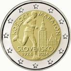2 Euro Slowakije 2024 UNC - Marathon van Kosice, Postzegels en Munten, Munten | Europa | Euromunten, Verzenden, Slowakije, 2 euro