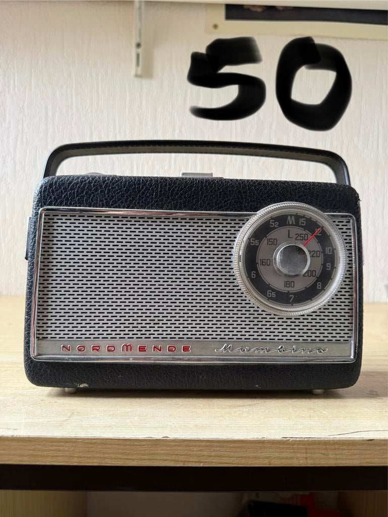 Vintage Nordmende Mambino Radio, Ophalen of Verzenden, Gebruikt, Radio