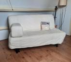Ikea LYCKSELE MURBO Slaapbank 2-persoons + extra hoes, Huis en Inrichting, Ophalen, Gebruikt, Wit, Tweepersoons