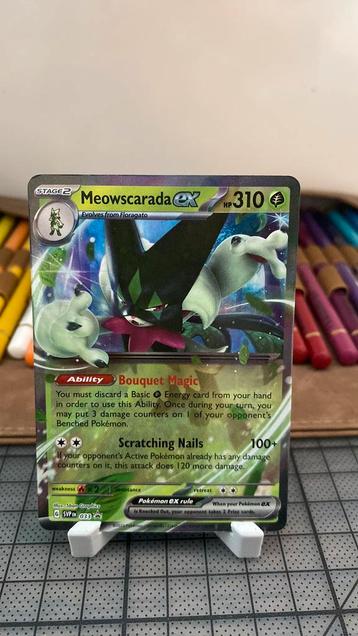 Meowscarada ex - scarlet&violet blackstar promo - 033 beschikbaar voor biedingen