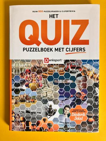 Quiz puzzelboek met cijfers - DenkSport beschikbaar voor biedingen