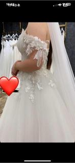 Trouwjurk maat 38-40, Kleding | Dames, Ophalen of Verzenden, Zo goed als nieuw, Wit, Trouwjurk