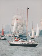 Originele grote foto Historische Zeilschepen, Motorboot, Zo goed als nieuw, Kaart, Foto of Prent, Verzenden