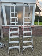 Altrex 8 treden trap huishoudtrap, Doe-het-zelf en Verbouw, Ladders en Trappen, Ophalen, Gebruikt, Trap, Opvouwbaar of Inschuifbaar