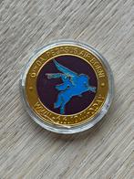 Militaire verzamelmunt Airborne, Ophalen of Verzenden, Landmacht, Engeland, Embleem of Badge