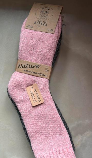 Warme Alpaca sokken Maat 35-38 beschikbaar voor biedingen