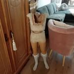 Antieke shabby etalagepop, Antiek en Kunst, Ophalen of Verzenden