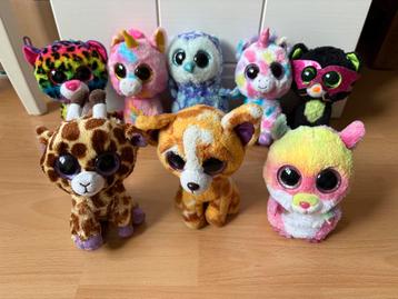 8 orginele ty knuffels beschikbaar voor biedingen