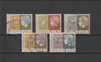 Nederland 1953, NVPH 612 t/m 616, Gestempeld., Verzenden, Na 1940, Gestempeld