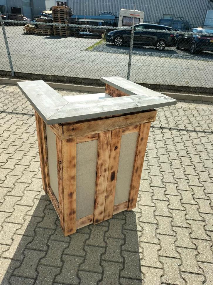 Stoere Thuisbar van Hout, Huis en Inrichting, Barren, Zo goed als nieuw, Ophalen