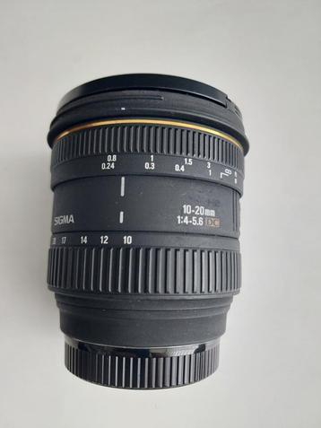 Sigma 10-20mm 1:4-5.6 lens voor Sony a-mount beschikbaar voor biedingen