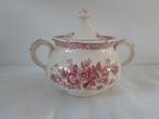 Mason's pink Stratford: suikerpot met deksel (gebruikt), Antiek en Kunst, Antiek | Servies los, Ophalen of Verzenden