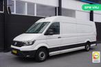 Volkswagen Crafter 2.0 TDI 140PK L5H3 Automaat EURO 6 - Airc, Stof, Gebruikt, Volkswagen, Wit