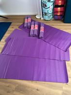 9x Yogamatten paars, lichtgewicht, 5mm - Nieuw/Zo goed als n, Ophalen of Verzenden, Nieuw, Yogamat